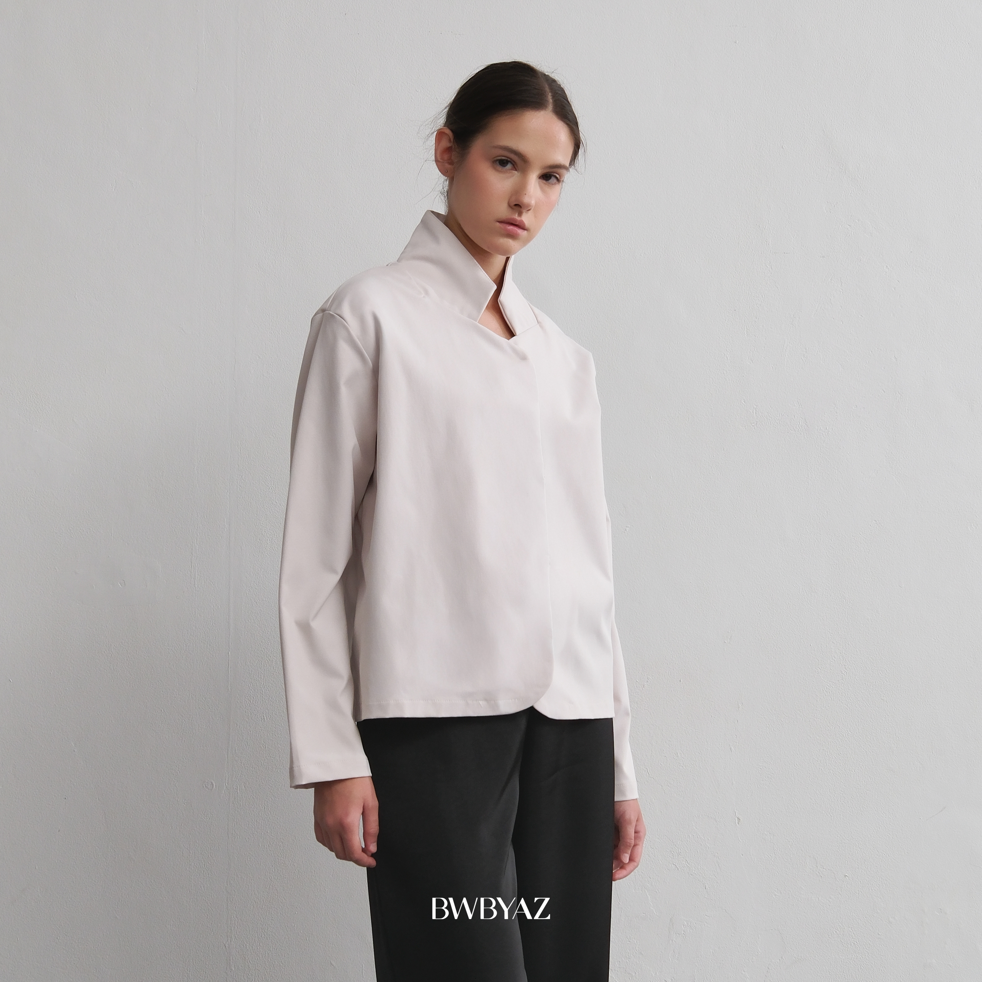 BWBYAZ - Clara Boxy Jacket (READY STOCK)