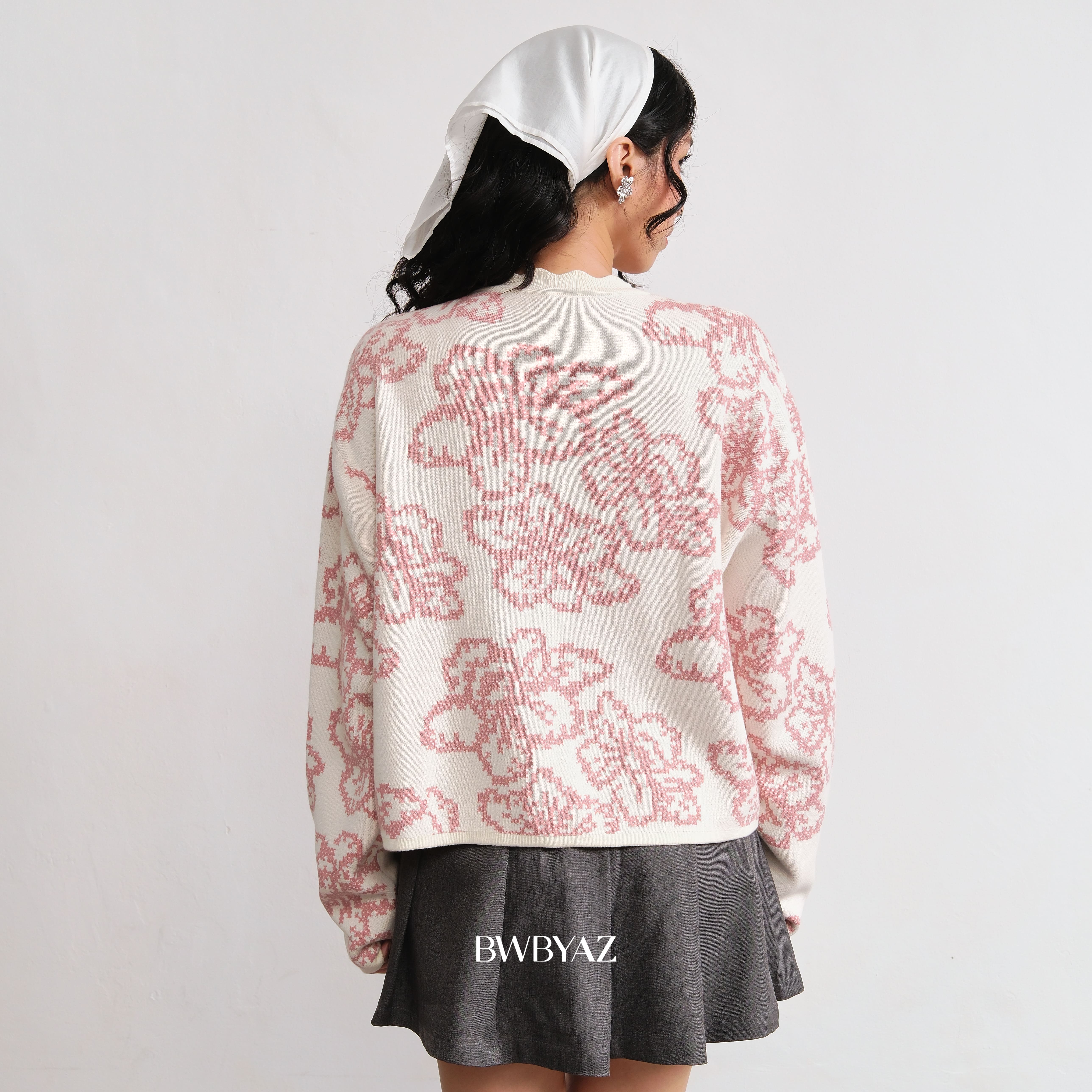 BWBYAZ - Thiana Blooming Cardigan