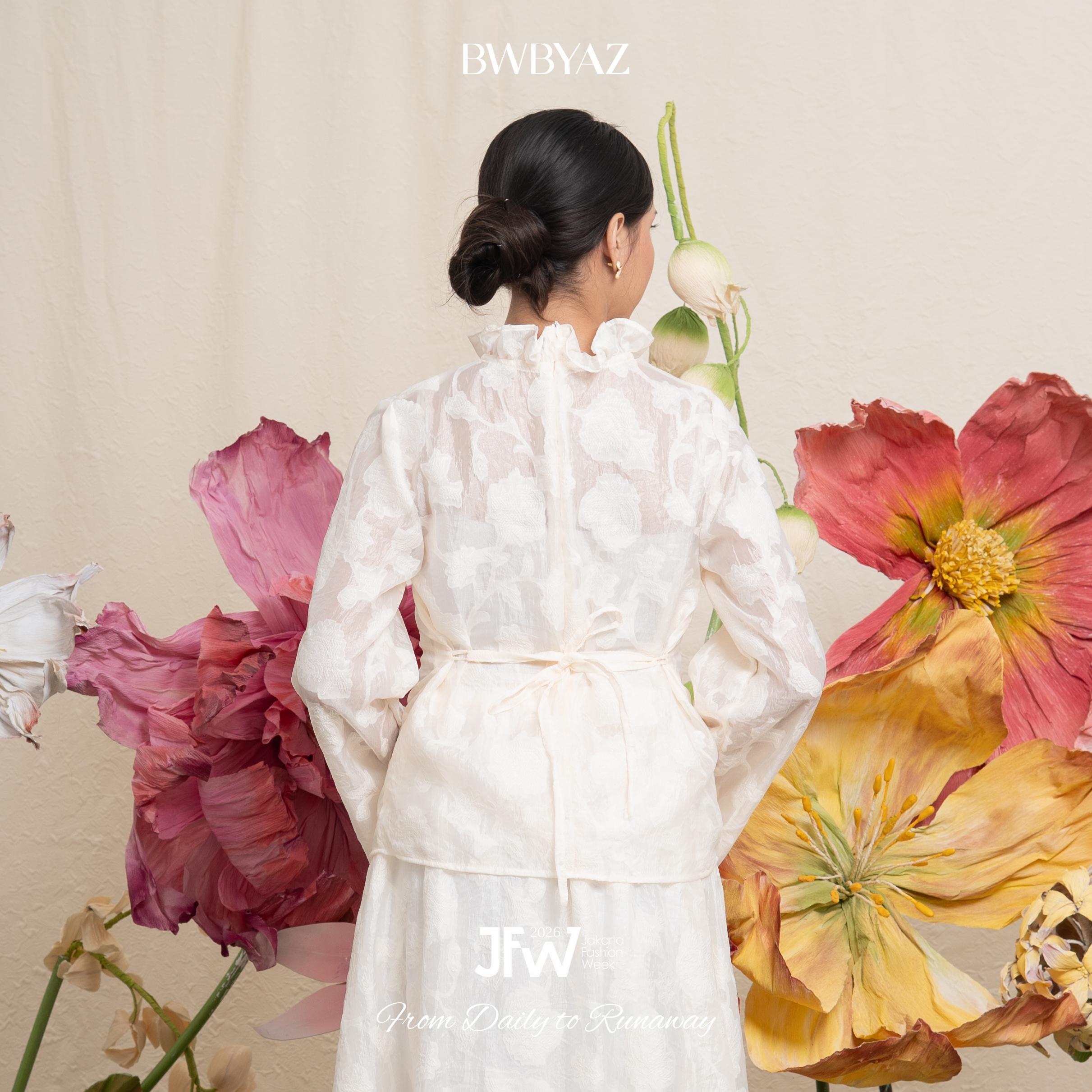 BWBYAZ JFW COLLECTION - Canelle Flare Top (READY STOCK)
