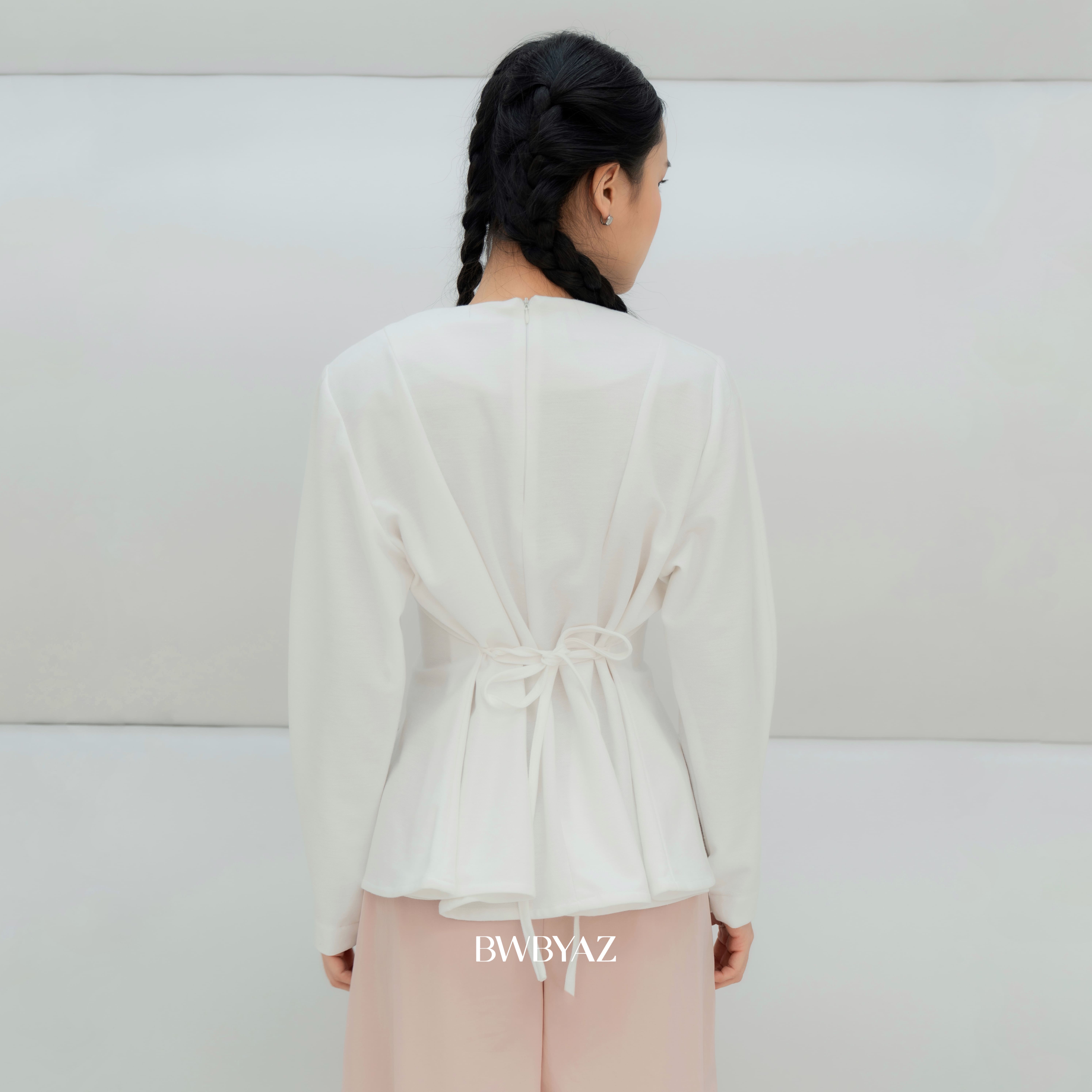 BWBYAZ - Zoe Peplum Longsleeve