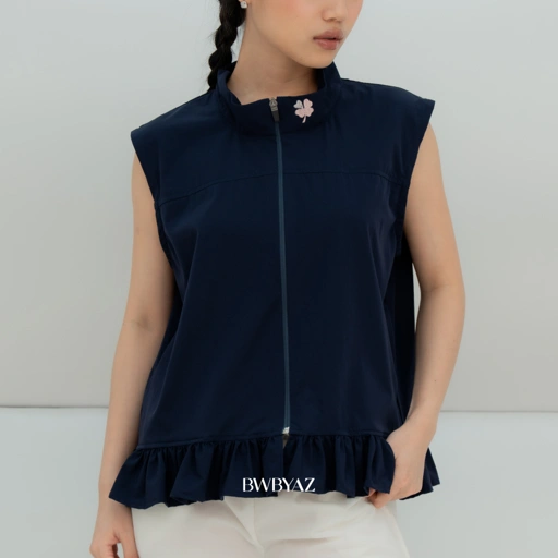 Image of BWBYAZ - Lyra Ruffle Vest