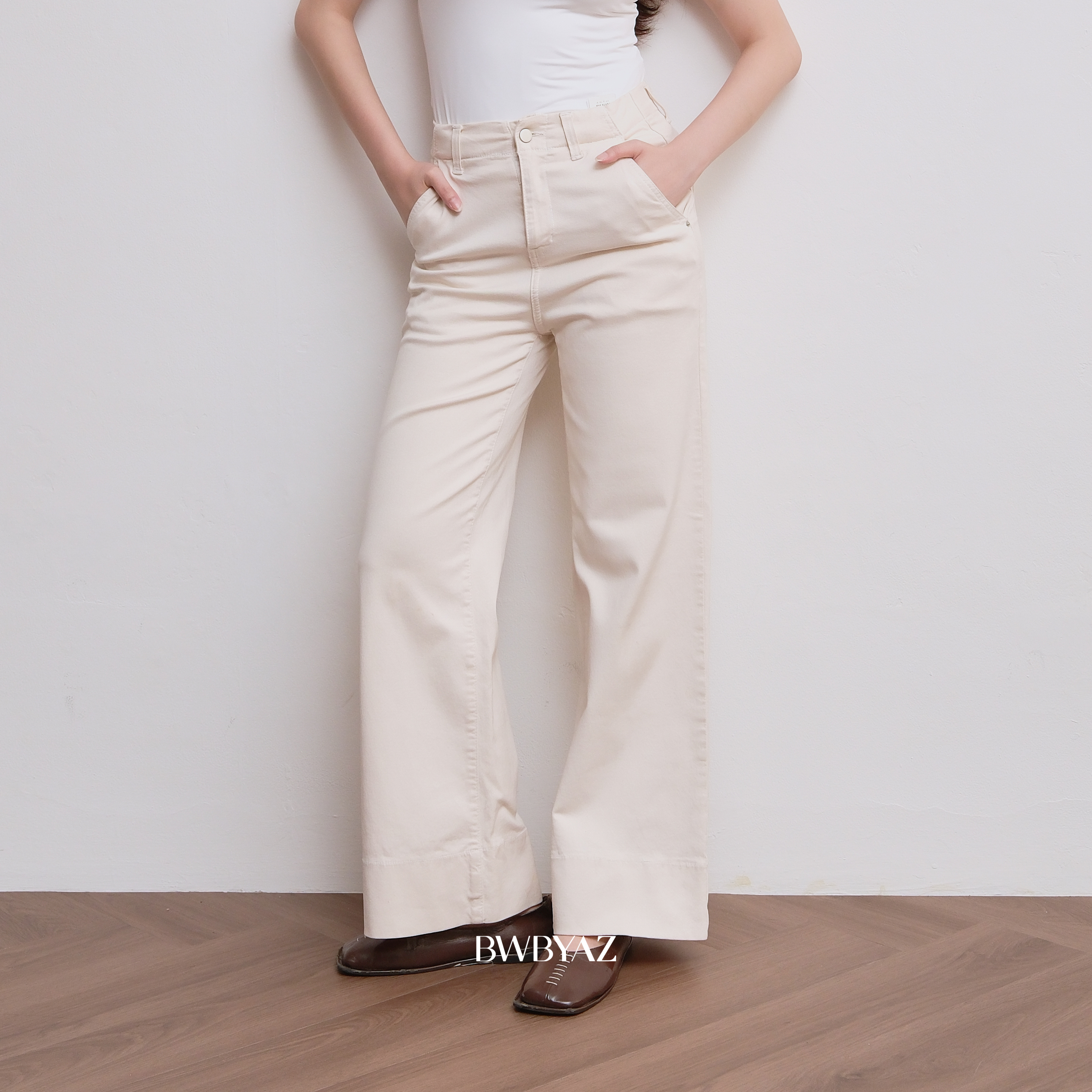 BWBYAZ STAPLE EASE - Oryn Loose Pants