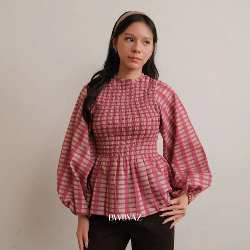BWBYAZ - Kyla Shirred Top