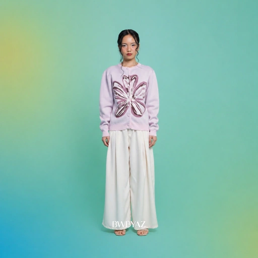 Image of BWBYAZ - Athara Bloom Cardigan (READY STOCK)