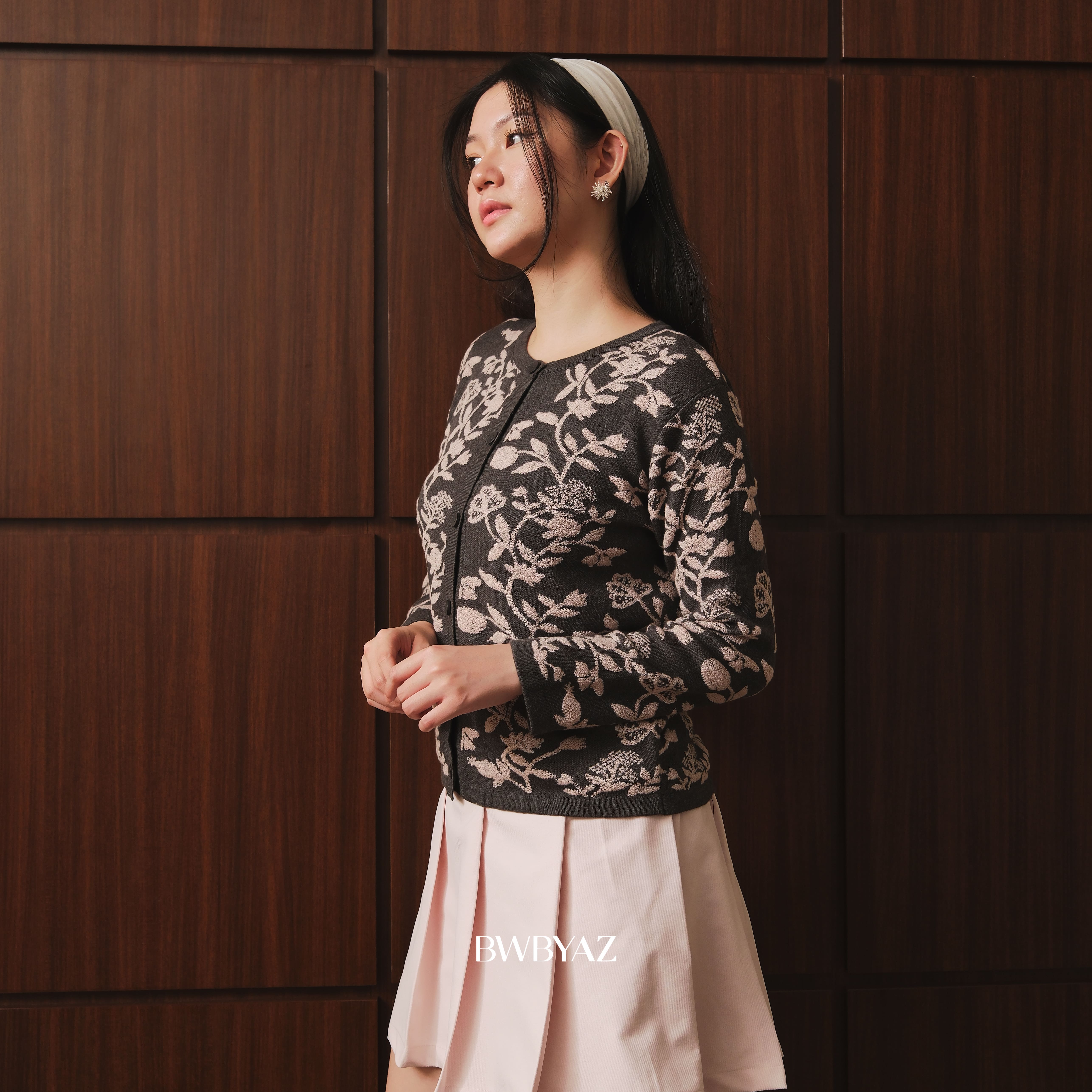 BWBYAZ - Nasya Rose Cardigan