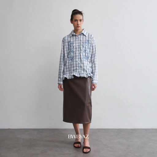BWBYAZ - Julie Ruffle Shirt Pattern
