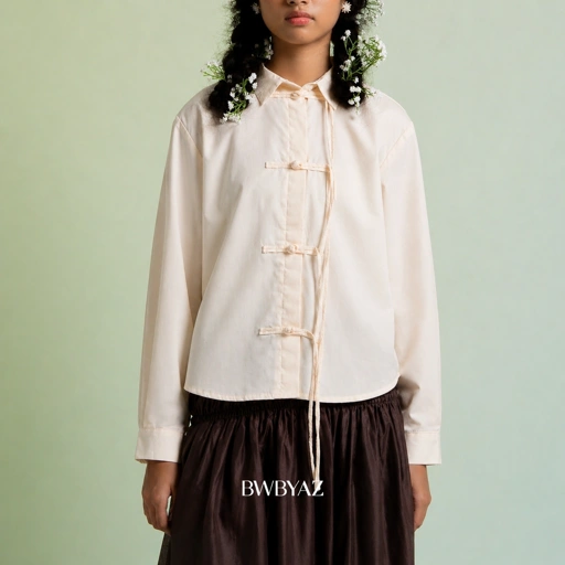 BWBYAZ - Abellyna Shanghai Shirt (READY STOCK)