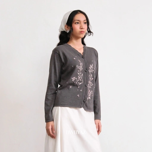 BWBYAZ - Lucille Sparkle Cardigan (READY STOCK)