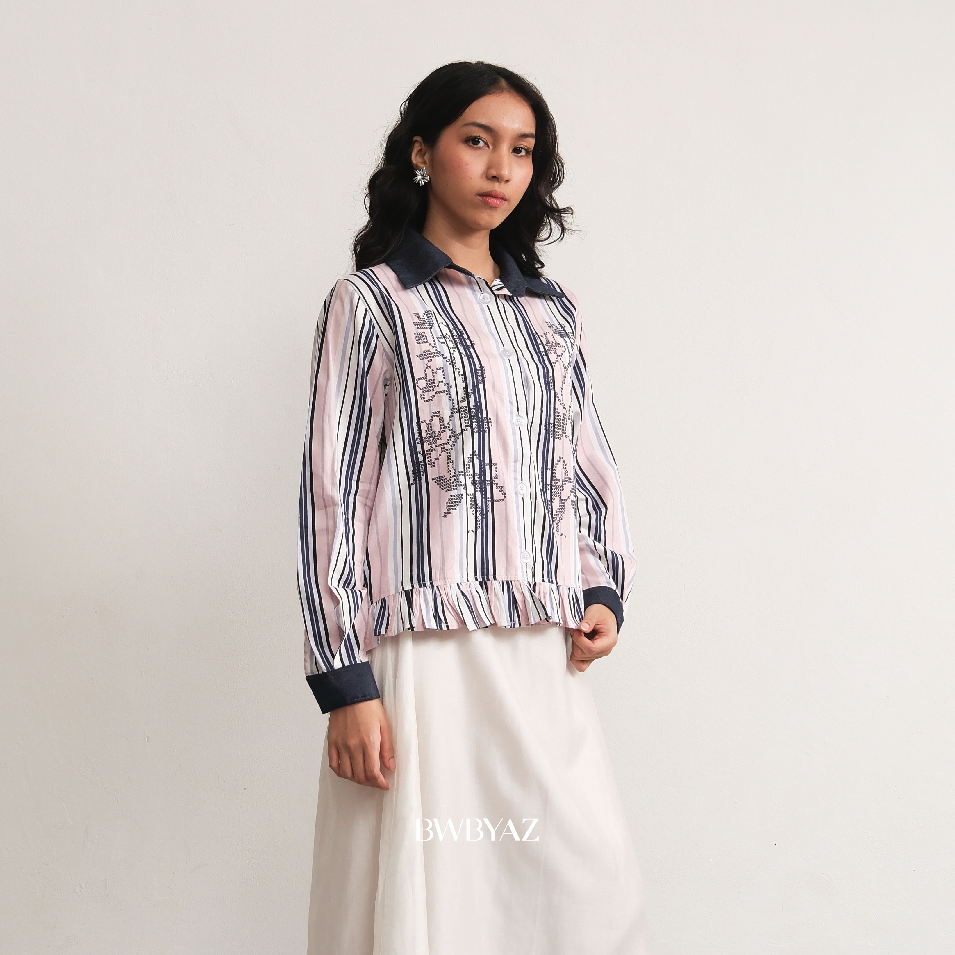 BWBYAZ - Julie Ruffle Shirt