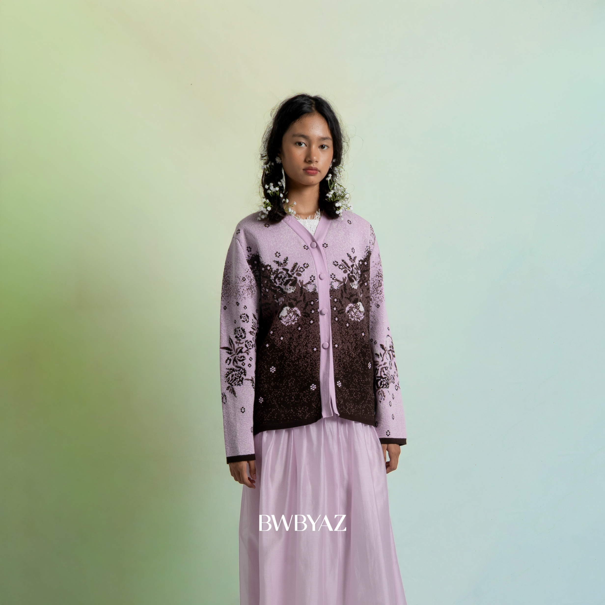 BWBYAZ JFW COLLECTION - Rosienne Knit Cardigan (READY STOCK)