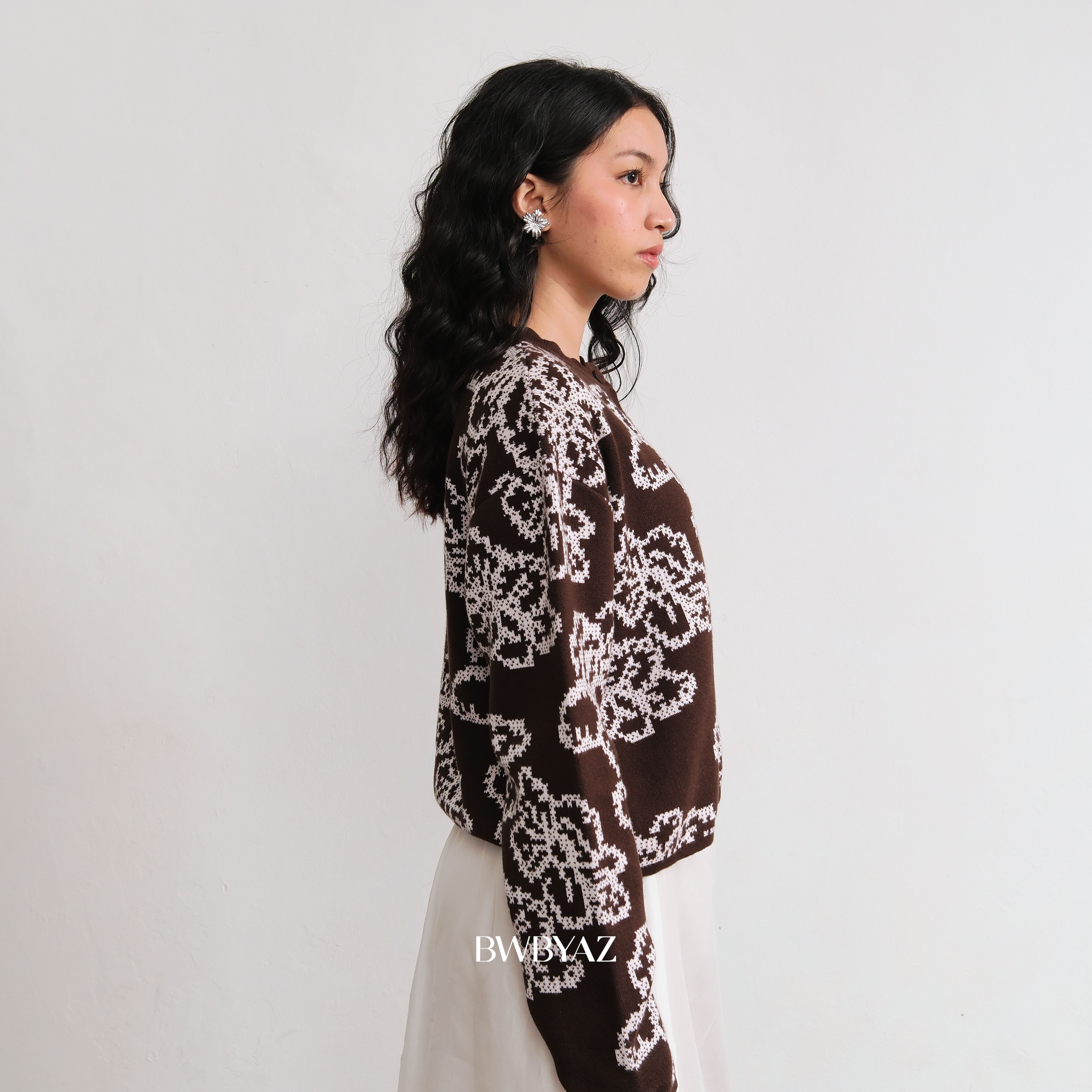 BWBYAZ - Thiana Blooming Cardigan