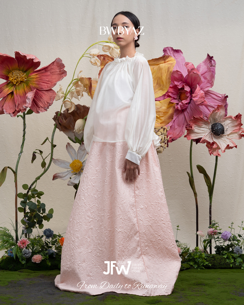 BWBYAZ JFW COLLECTION -  KYRA BLOOMING SKIRT (READY STOCK)