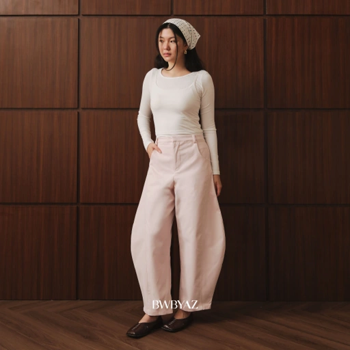 BWBYAZ - Riley Barrel Pants