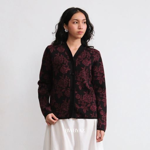 BWBYAZ - Aluna Knit Cardigan (READY STOCK)
