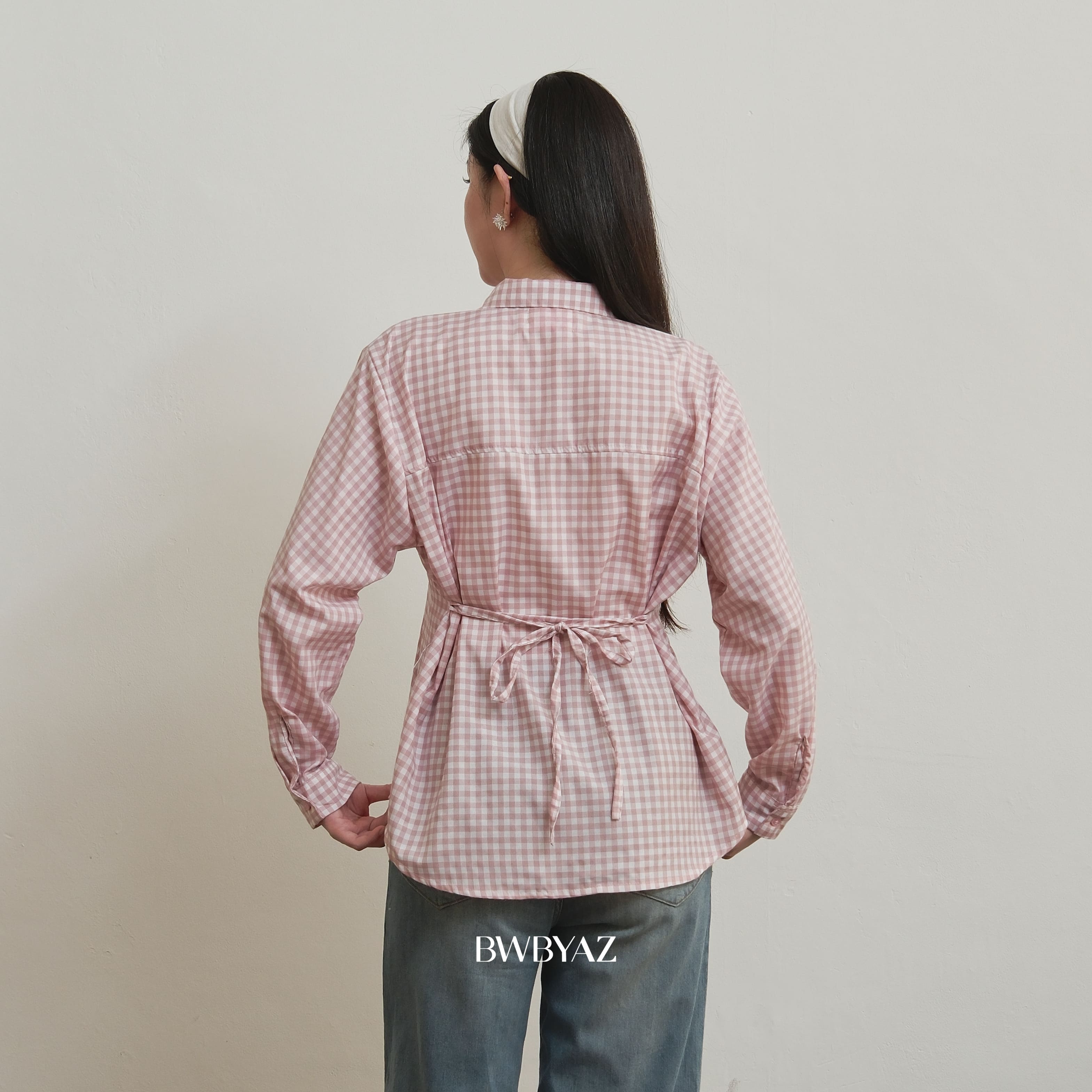 BWBYAZ - Sasmita Blooming Shirt (READY STOCK)