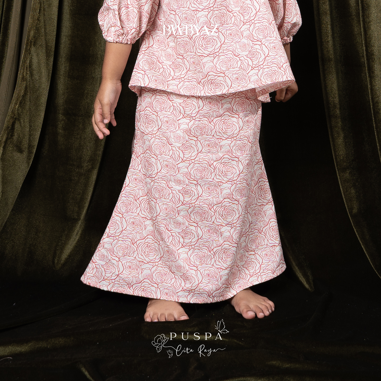BWBYAZ - PUSPA CITA RAYA - Putri Namira Skirt Kids (READY STOCK)