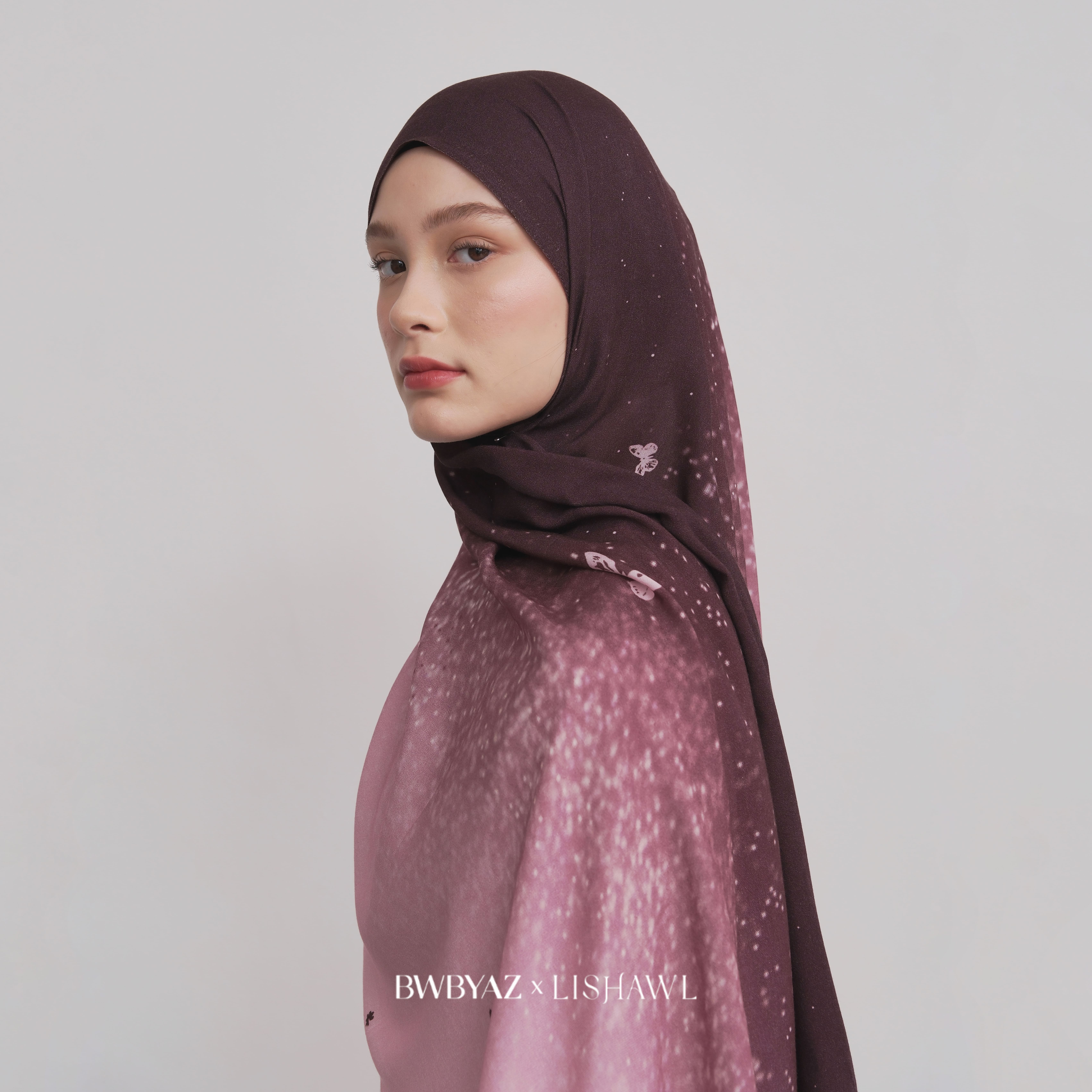 LISHAWL - Whisper Gradient Scarf (READY STOCK)