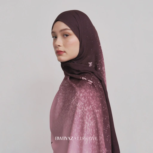 LISHAWL - Whisper Gradient Scarf (READY STOCK)