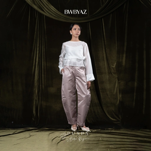 Image of BWBYAZ - PUSPA CITA RAYA - Nona Ayani Barrel Pants (READY STOCK)