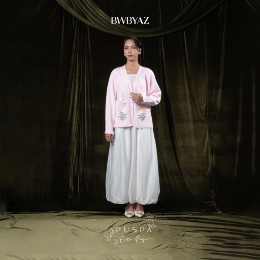 Image of BWBYAZ - PUSPA CITA RAYA - Arumaya Embroidery Knit (READY STOCK)