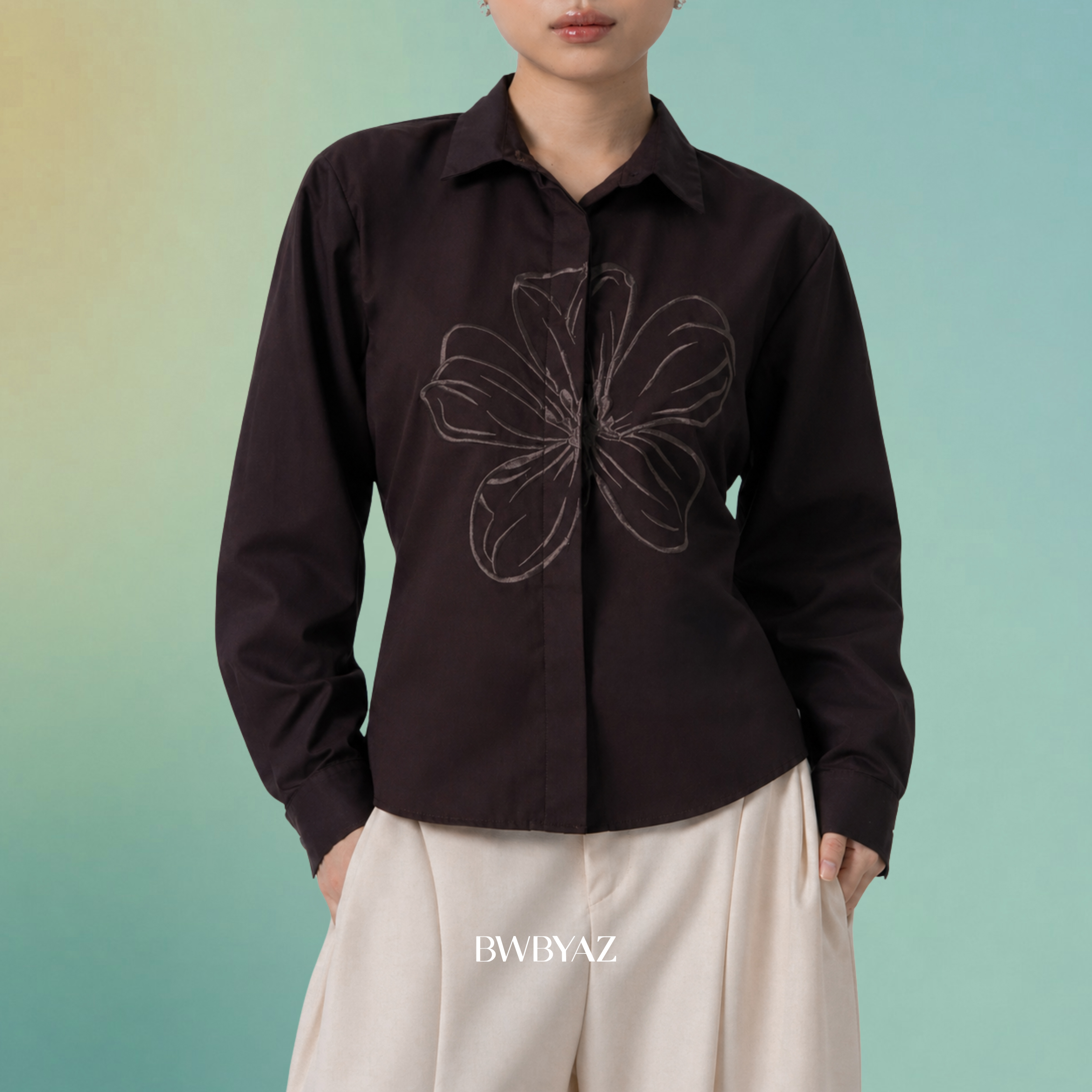 BWBYAZ - Sasmita Blooming Shirt