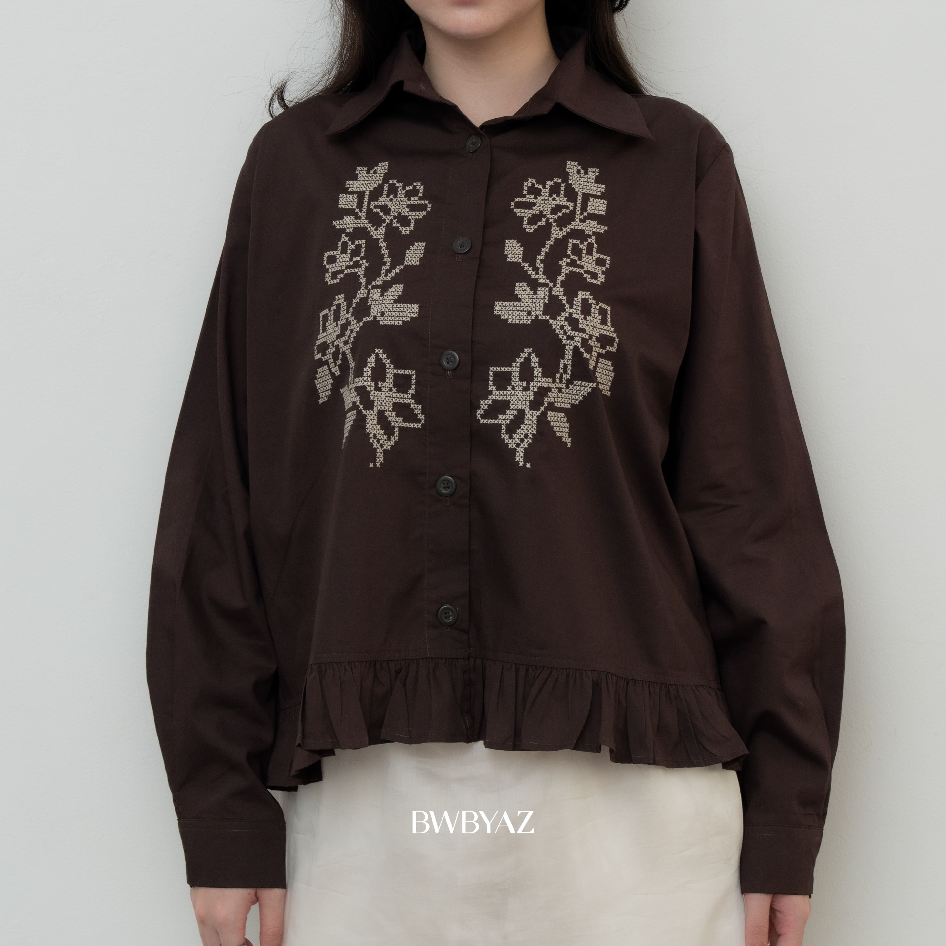 BWBYAZ - Julie Ruffle Shirt