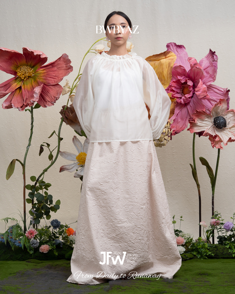 BWBYAZ JFW COLLECTION -  KYRA BLOOMING SKIRT (READY STOCK)
