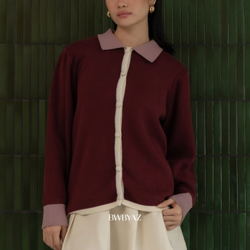 Image of BWBYAZ STAPLE EASE- Sora Knit Shirt