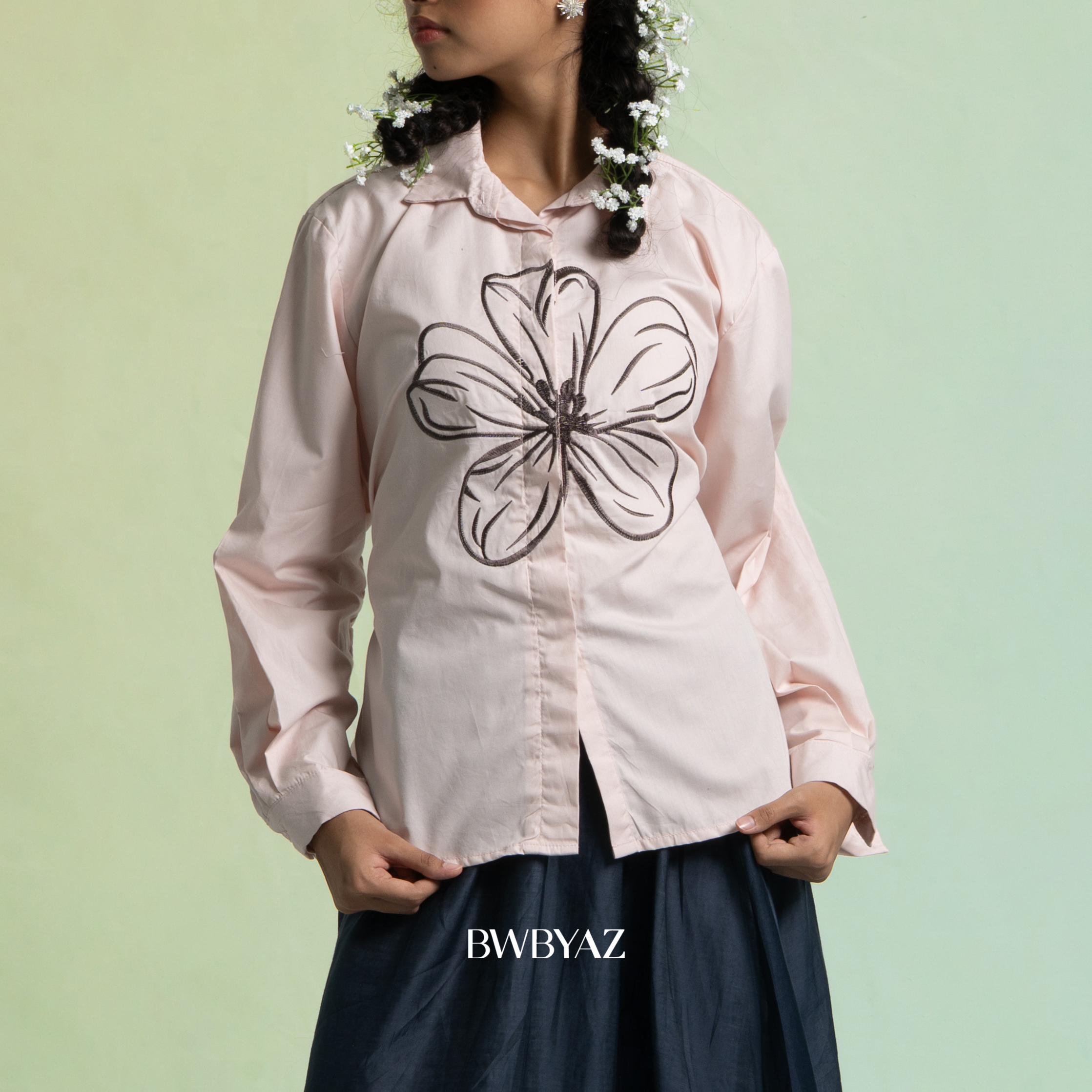 BWBYAZ - Sasmita Blooming Shirt