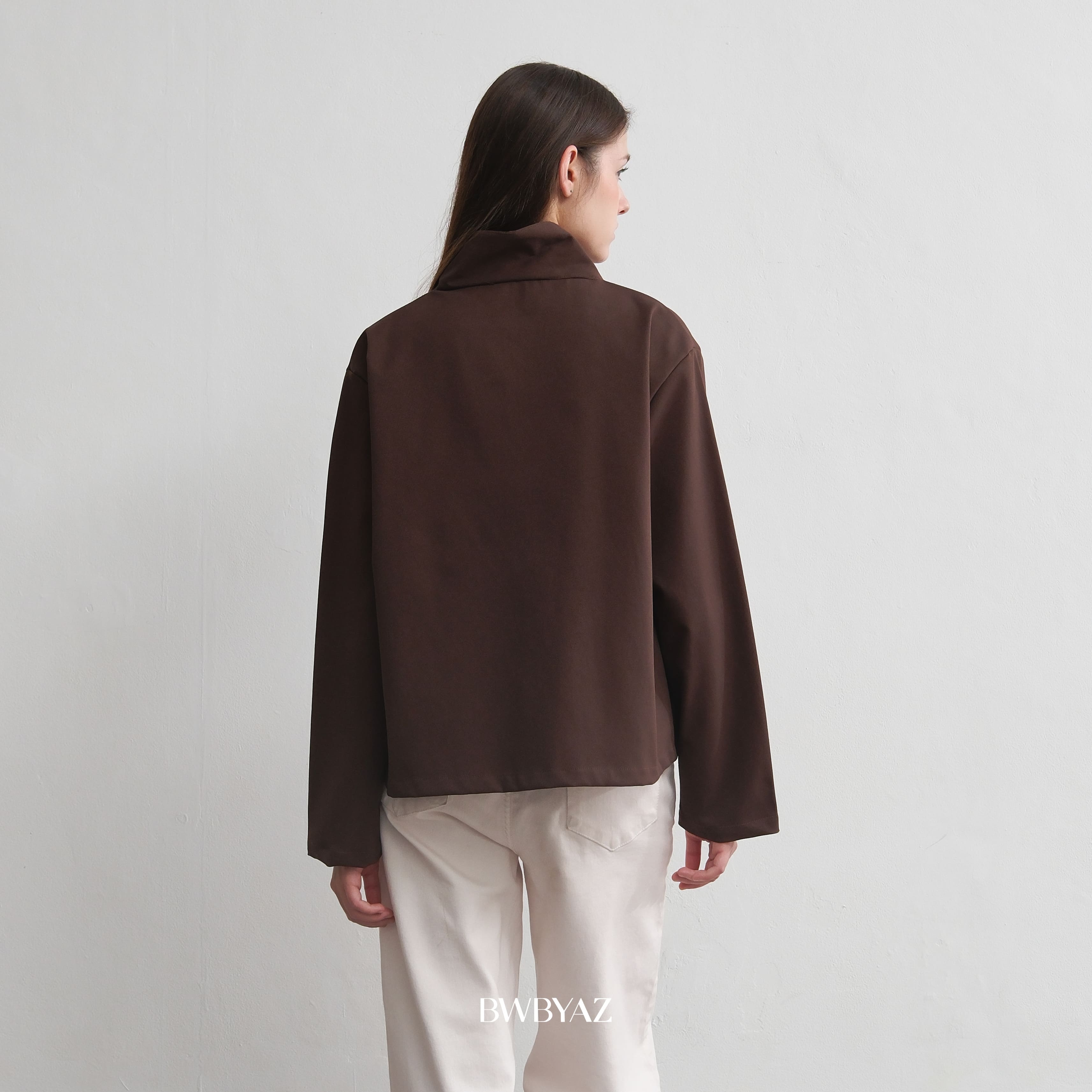 BWBYAZ - Clara Boxy Jacket (READY STOCK)