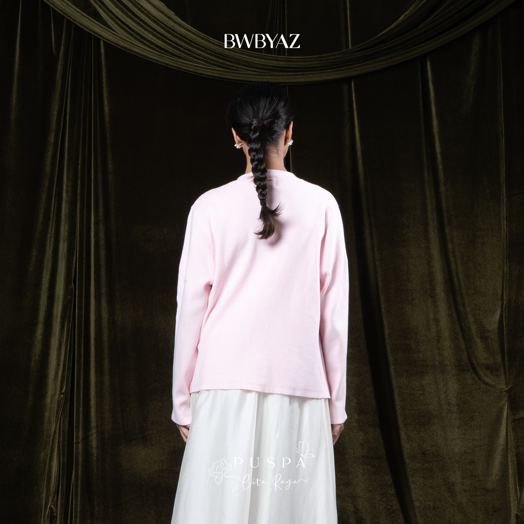 BWBYAZ - PUSPA CITA RAYA - Arumaya Embroidery Knit (READY STOCK)