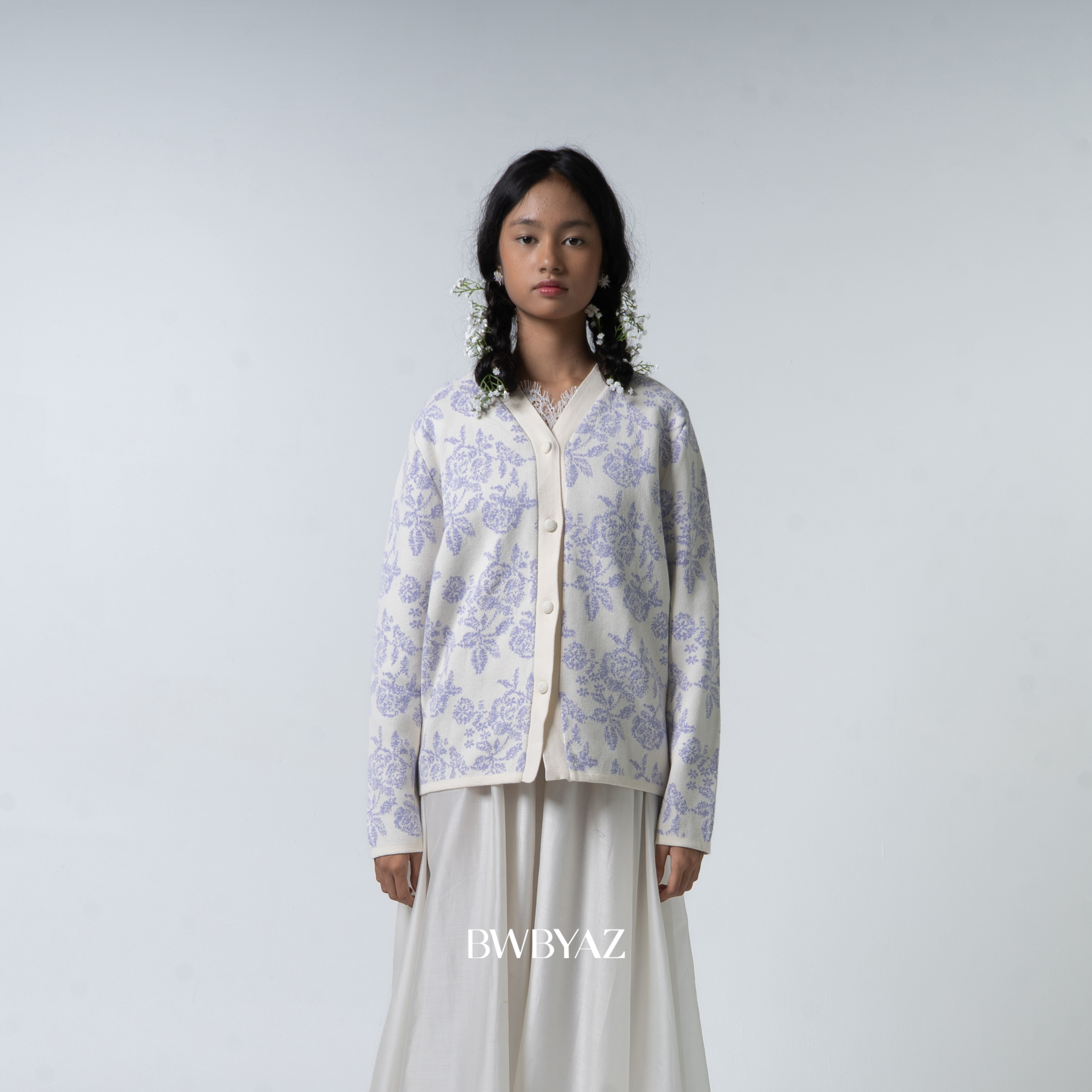 BWBYAZ - Aluna Knit Cardigan (READY STOCK)