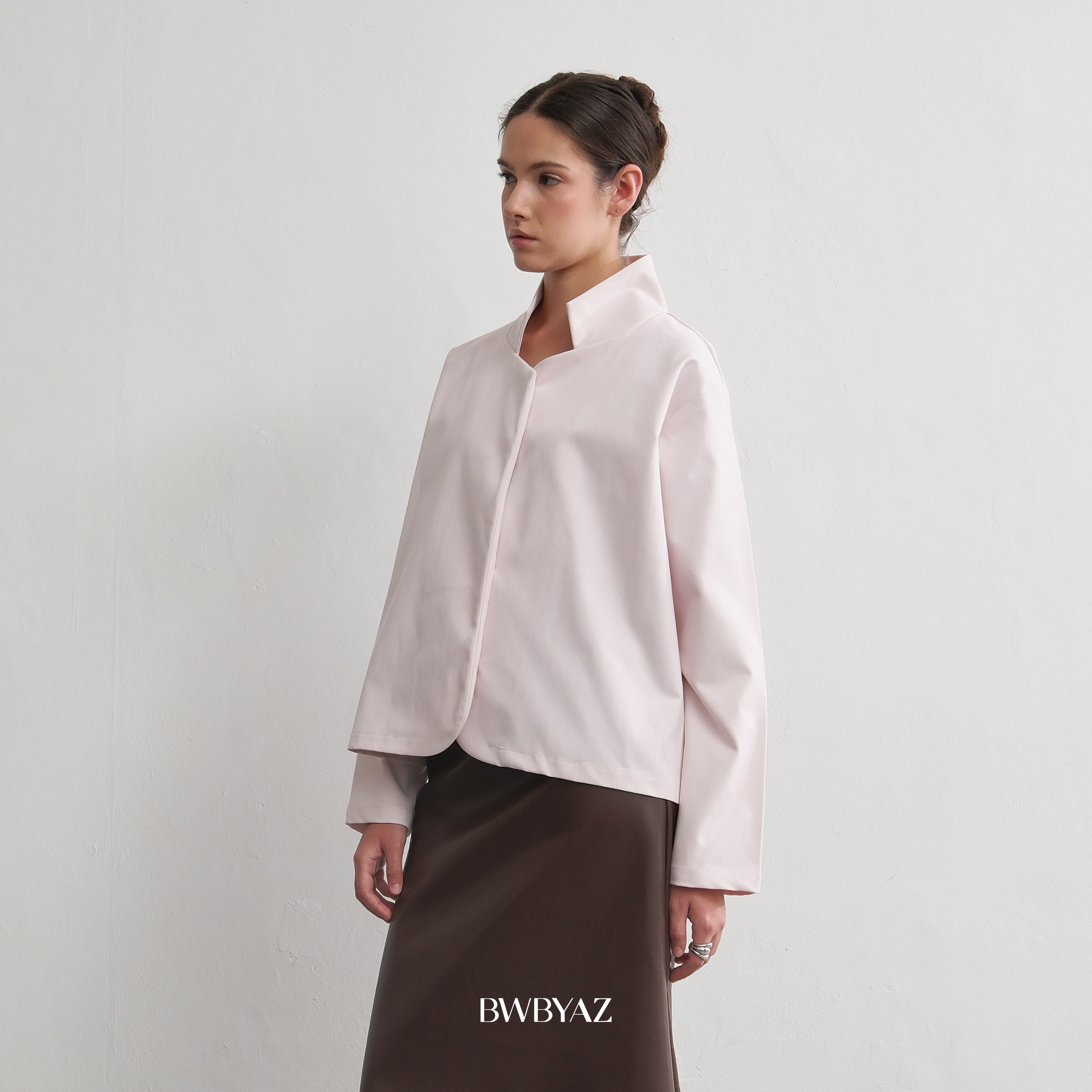 BWBYAZ - Clara Boxy Jacket (READY STOCK)