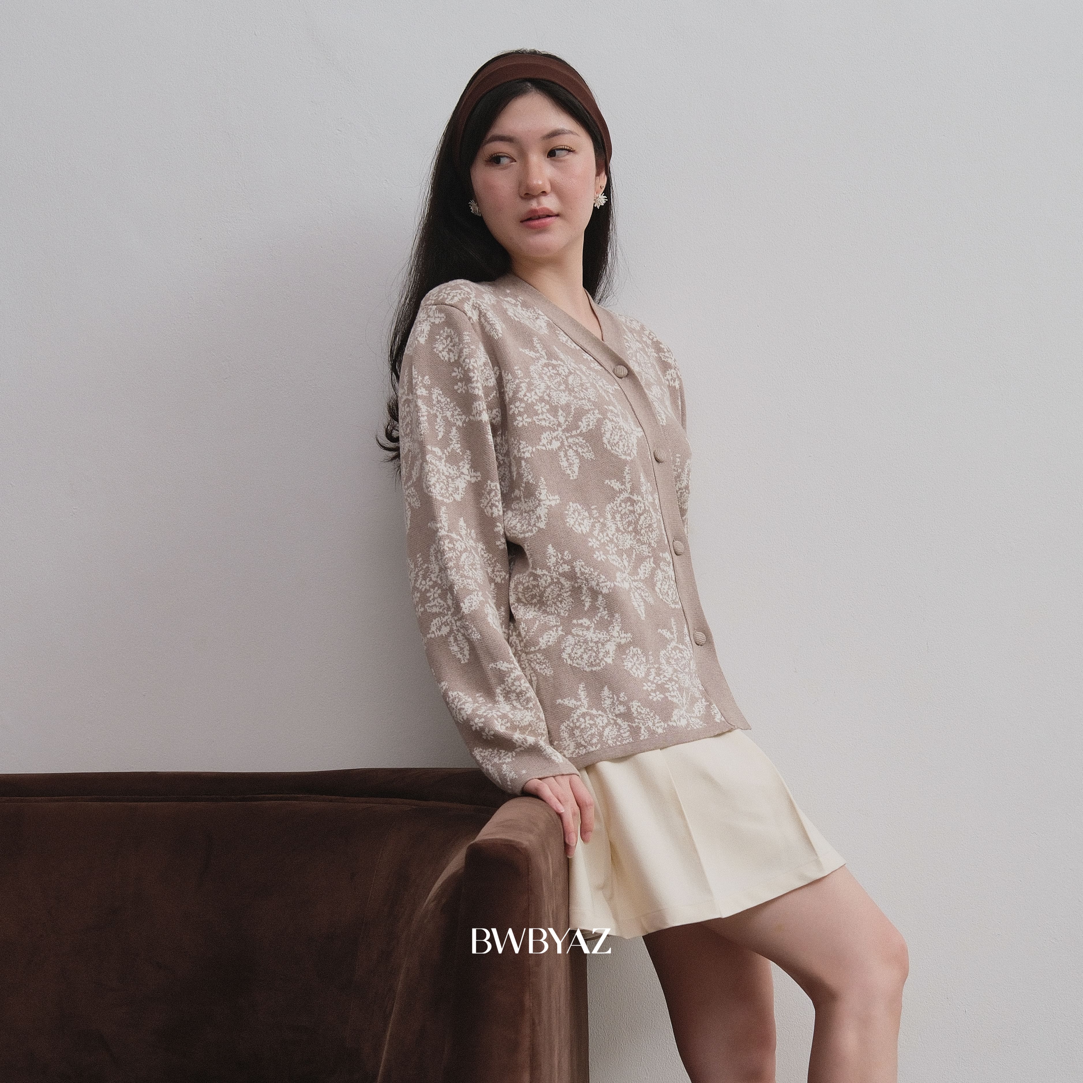 BWBYAZ - Aluna Knit Cardigan (READY STOCK)