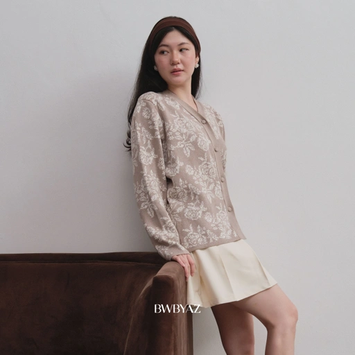 BWBYAZ - Aluna Knit Cardigan (READY STOCK)