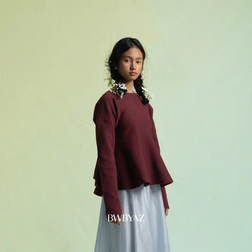 Image of BWBYAZ - Riona Peplum Knit