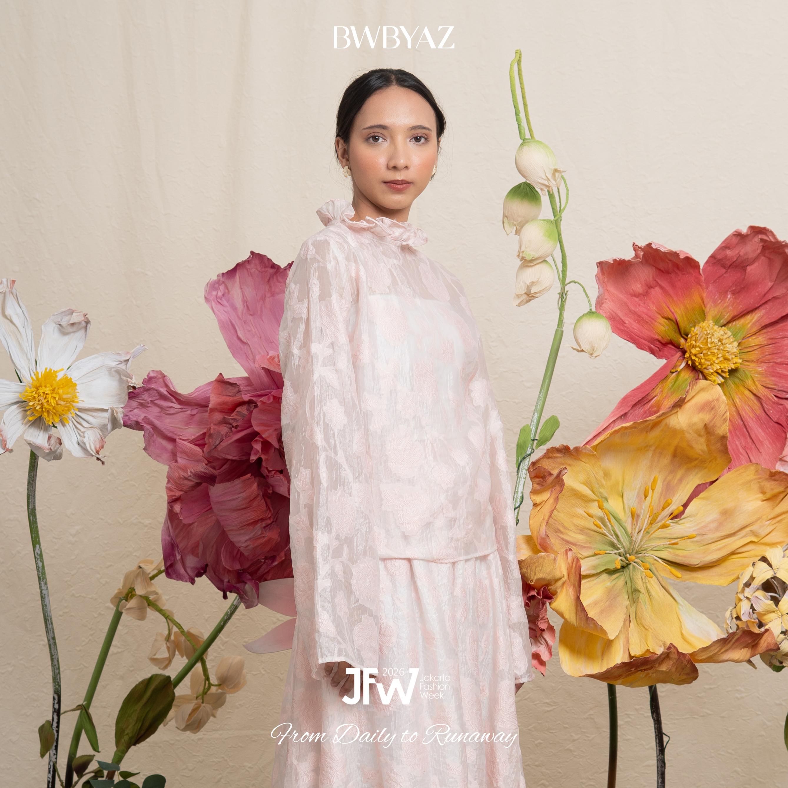 BWBYAZ JFW COLLECTION - Canelle Flare Top (READY STOCK)