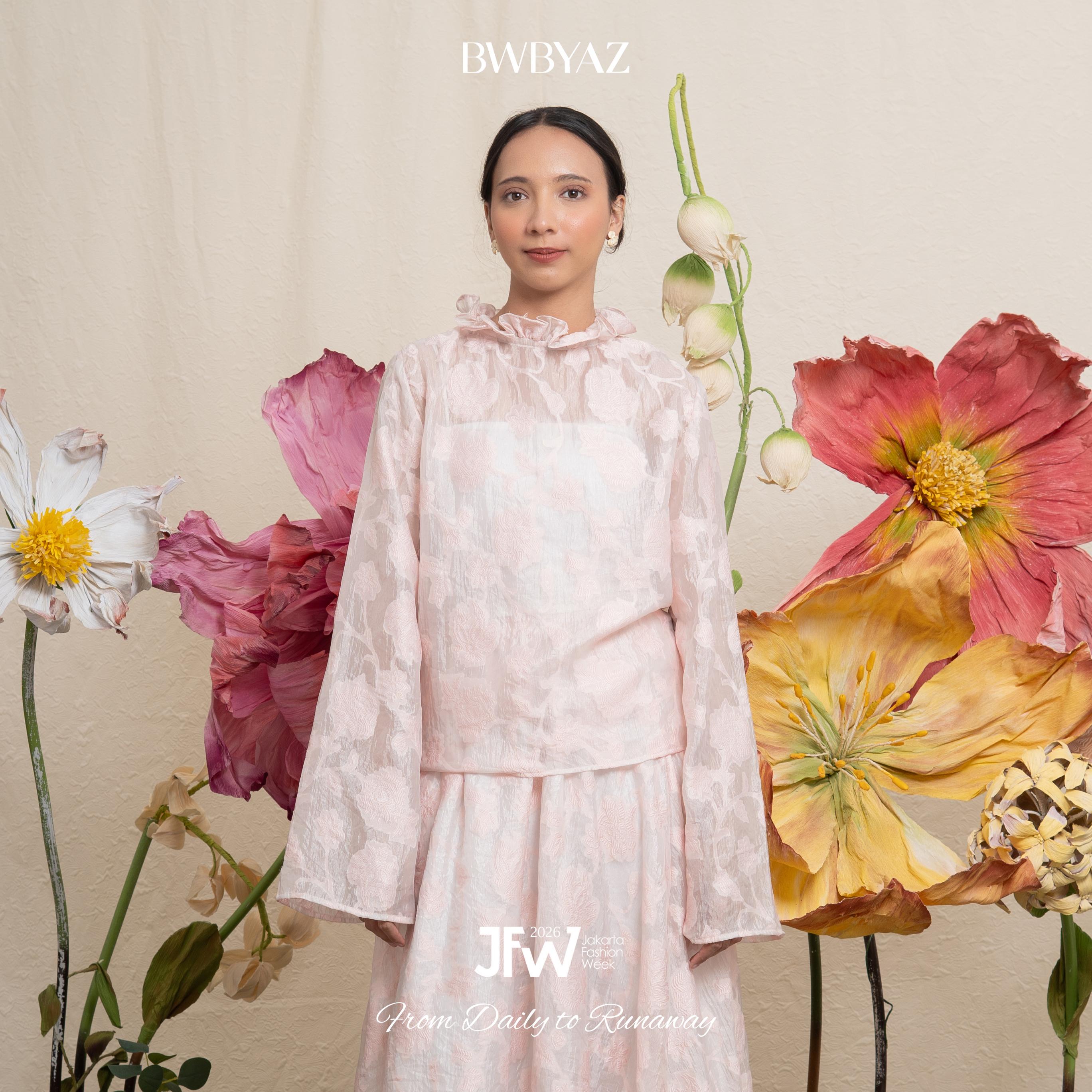 BWBYAZ JFW COLLECTION - Canelle Flare Top (READY STOCK)