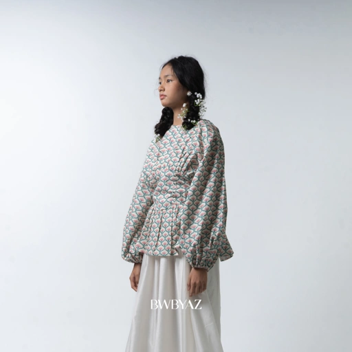 Image of BWBYAZ - PUSPA CITA RAYA - Nona Aureta Stagen Blouse