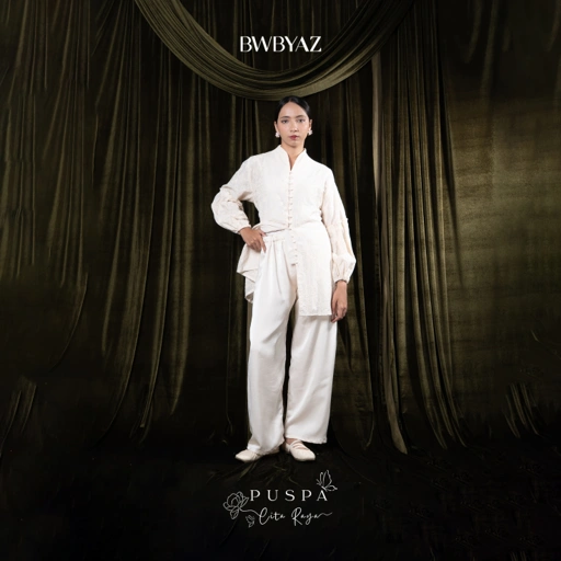 Image of BWBYAZ - PUSPA CITA RAYA - Nona Sasnaya Trousers Pants (READY STOCK)