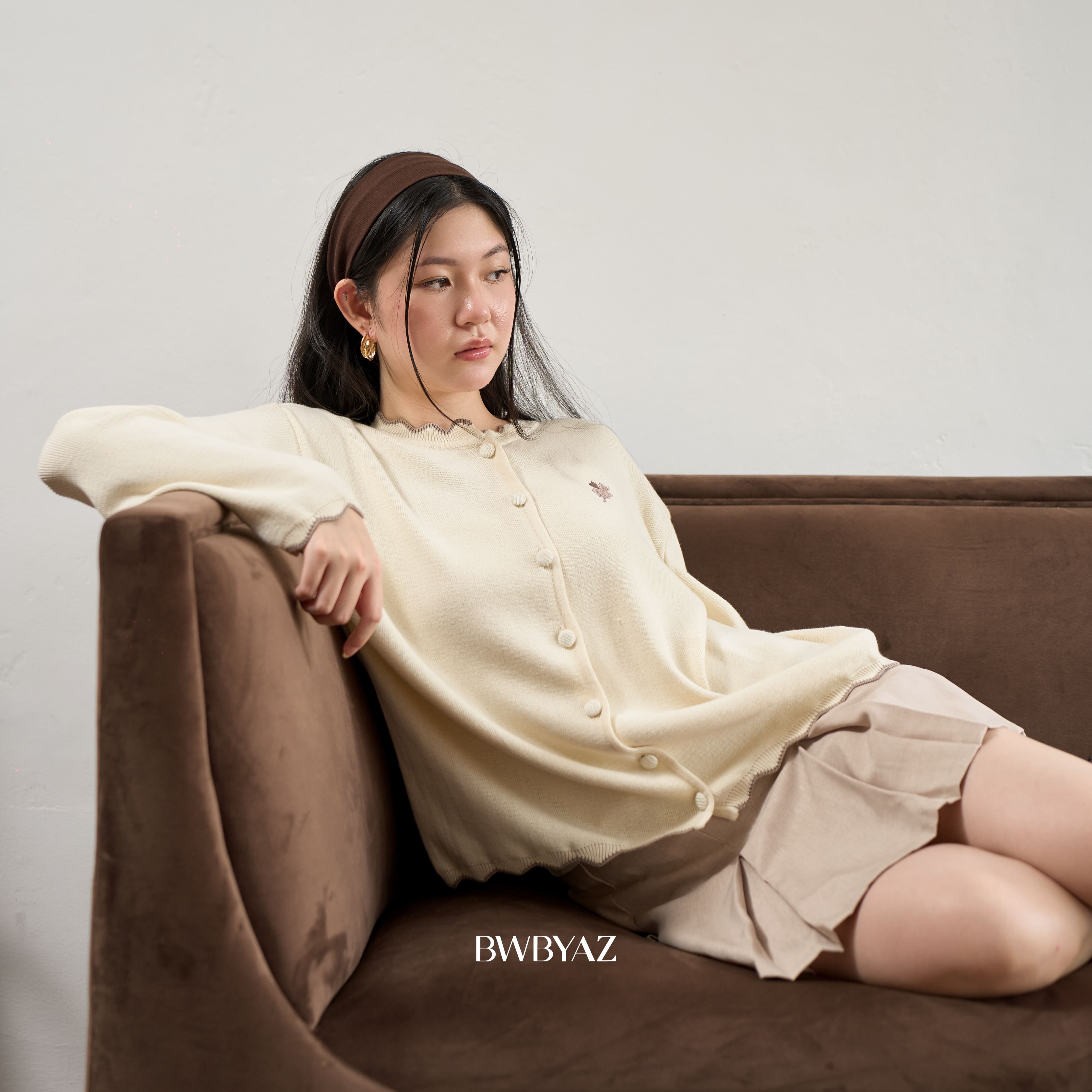 BWBYAZ - Becca Scallop Cardigan