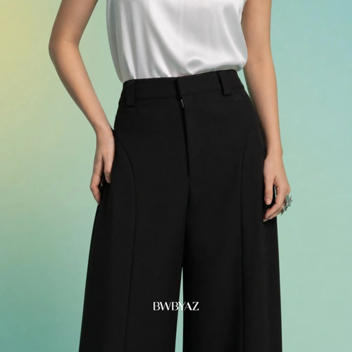 Image of BWBYAZ - Azalea Flare Pants.