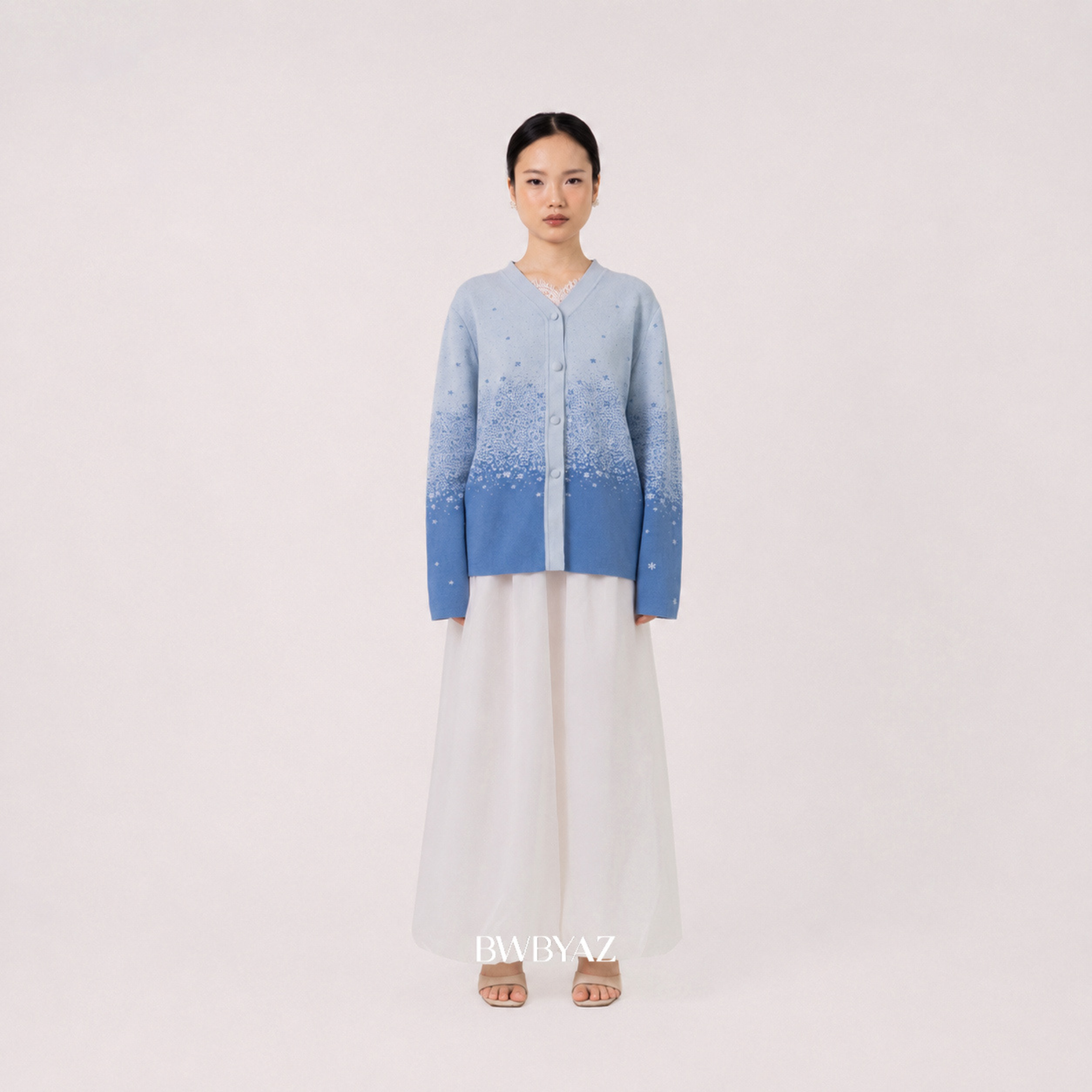 BWBYAZ - Lumine Knit Cardigan (READY STOCK)