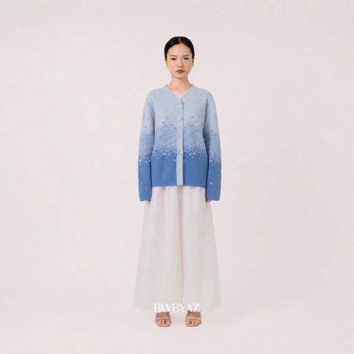 BWBYAZ - Lumine Knit Cardigan (READY STOCK)