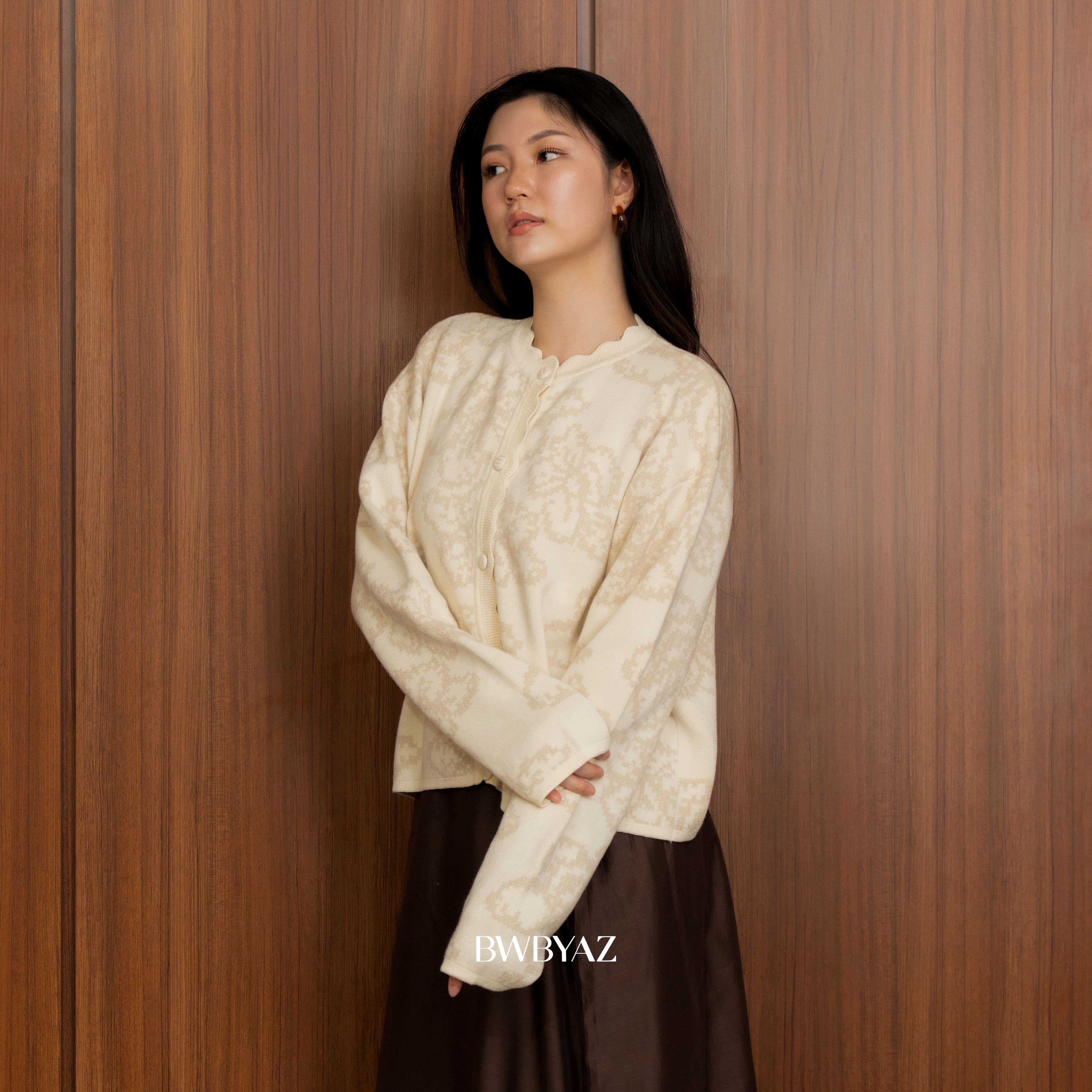 BWBYAZ - Thiana Blooming Cardigan