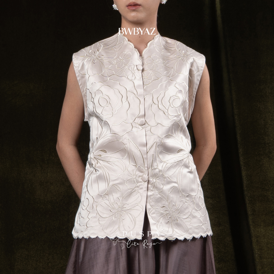 BWBYAZ - PUSPA CITA RAYA - Nona Anandita Vest (READY STOCK)