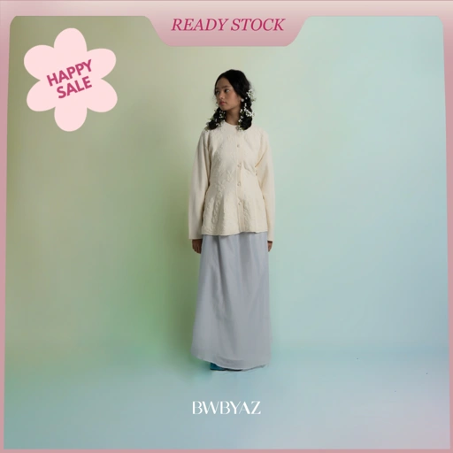 Image of BWBYAZ - Aleya Peplum Knit (READY STOCK)