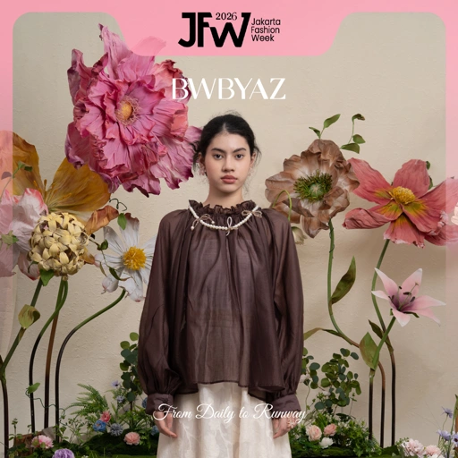 Image of BWBYAZ JFW  COLLECTION - CELIA PUFF BLOUSE (READY STOCK)
