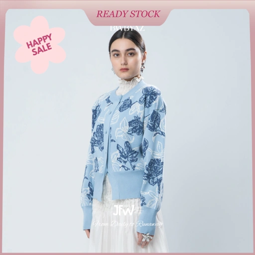 Image of BWBYAZ JFW COLLECTION - Gia Fitted Knit Cardigan (READY STOCK)