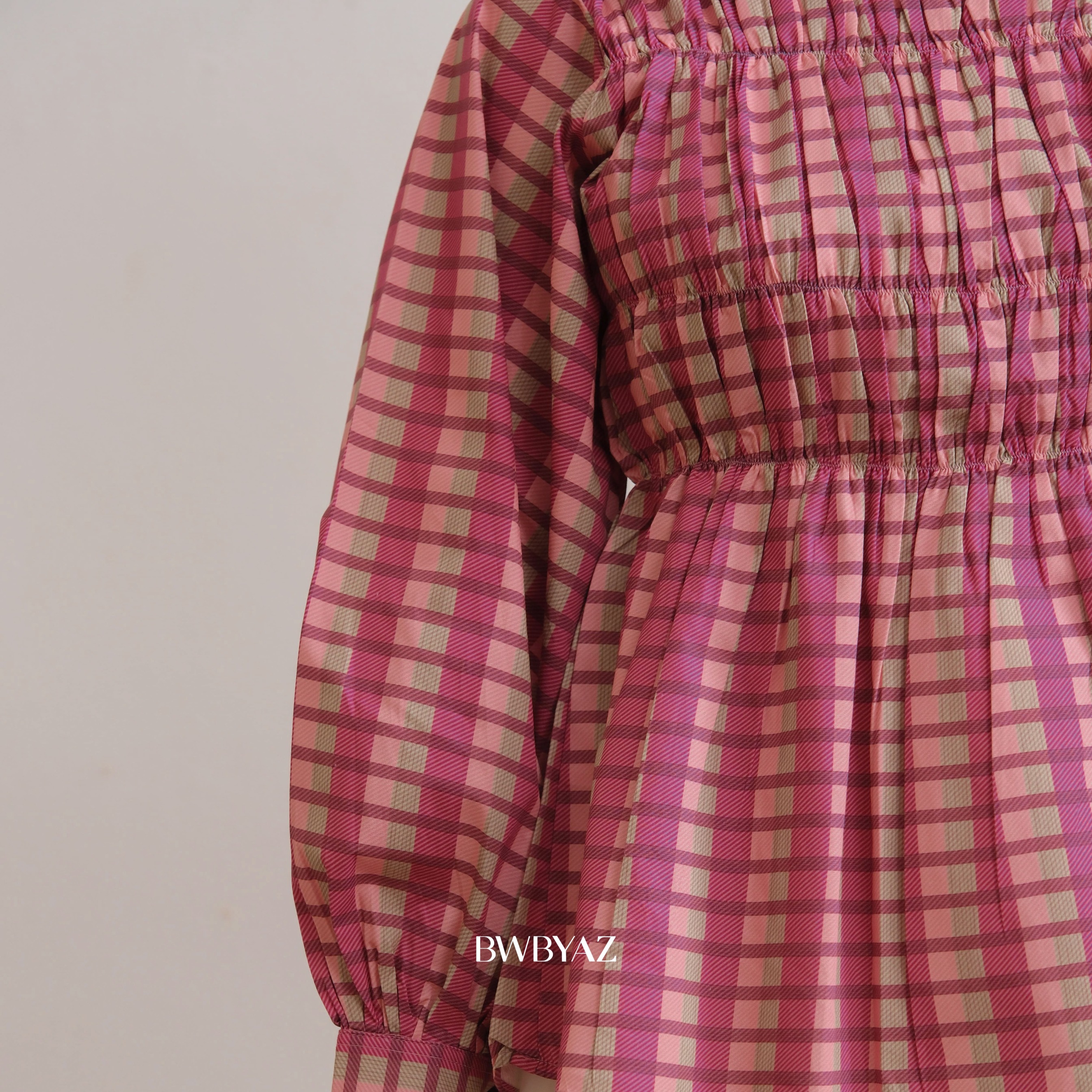 BWBYAZ - Pamela Shirred Blouse Pattern